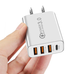 4-Port USB Wall Charger PD QC Fast Power Adapter