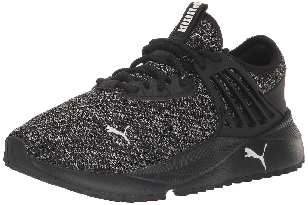 PUMA Mens Sneaker Black White 9