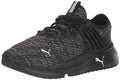 PUMA Mens Sneaker Black White 9