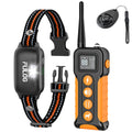 Dog Shock Collar with Remote and Led 3300FT Dog Training Collar for 8-130Lbs Small Medium Large Dogs IPX7 Waterproof Electric Collar with Beep Vibration & Safe Shock E-Collar for Dogs Training