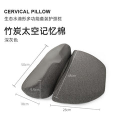 Memory Foam Neck Pillow for Cervical Support