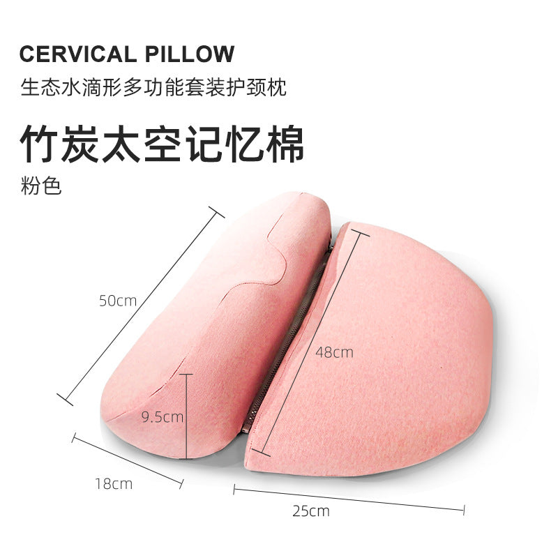 Memory Foam Neck Pillow for Cervical Support