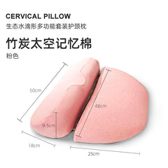 Memory Foam Neck Pillow for Cervical Support