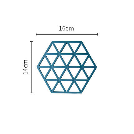 Nordic High-Temperature Hexagonal Table Mats (Set)