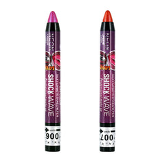 Go Ho 2PCS Shimmer Eyeshadow Sticks Ultra Pigmented Makeup Eye Shadow Powder Long Lasting Eye Shadow Pen06 Blitter Powder & 07 Orange Red