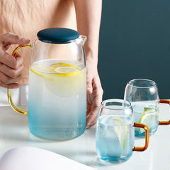 High-Temperature Resistant Glass Water Jug Set