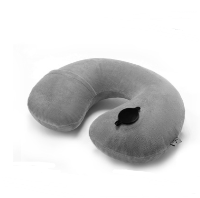Inflatable U-Shaped Travel Neck Pillow for Comfort