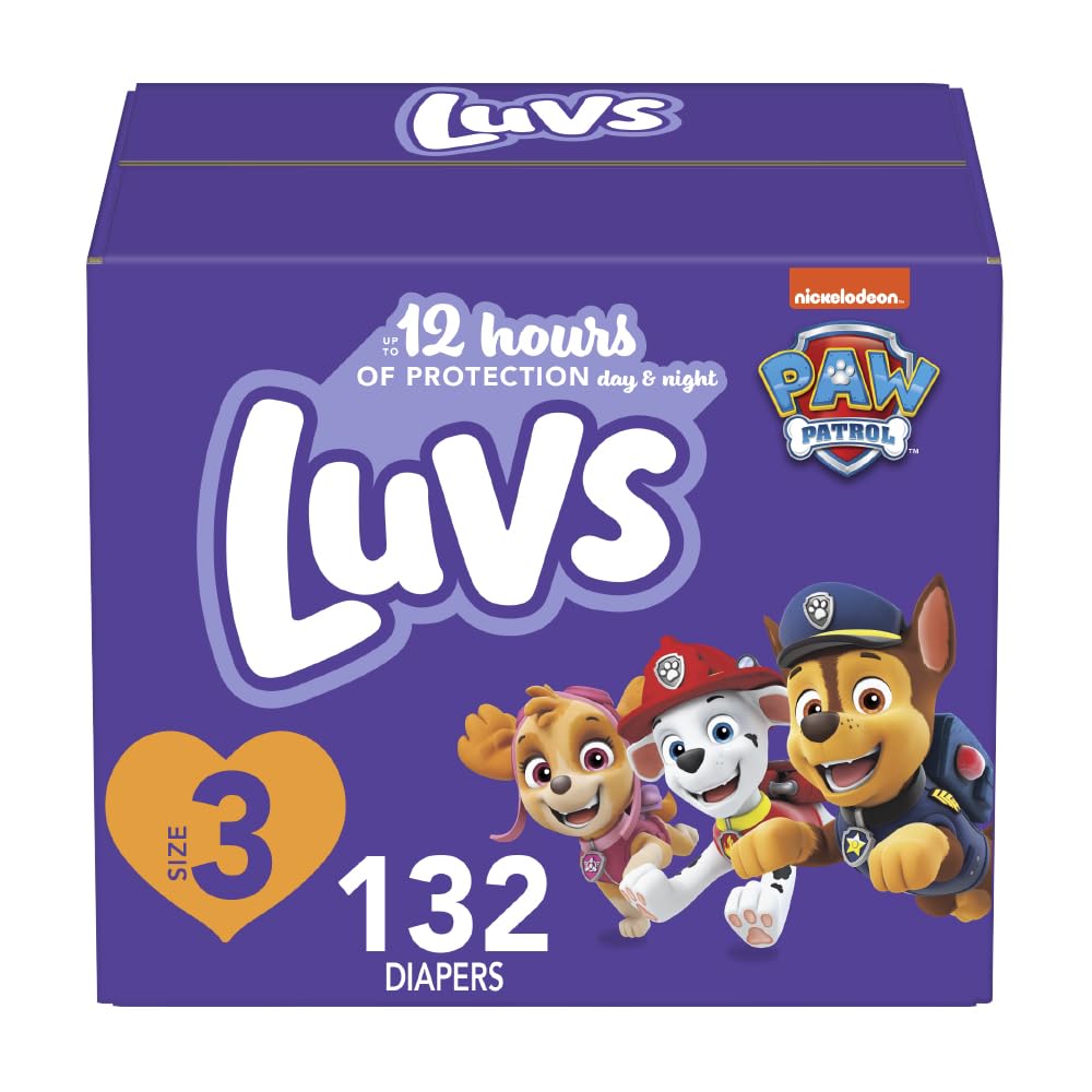 Luvs Diapers Size 3 132 Count