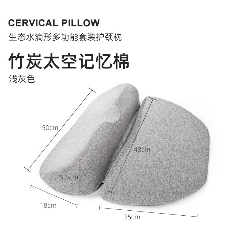 Memory Foam Neck Pillow for Cervical Support
