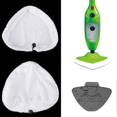 H2O Steam Mop Cloth Set with Triangle Covers (X5)