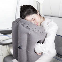 Travel Neck Pillow - Inflatable for Office and Airplane