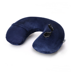 Inflatable U-Shaped Travel Neck Pillow for Comfort