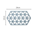 Nordic High-Temperature Hexagonal Table Mats (Set)