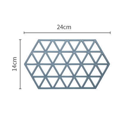 Nordic High-Temperature Hexagonal Table Mats (Set)