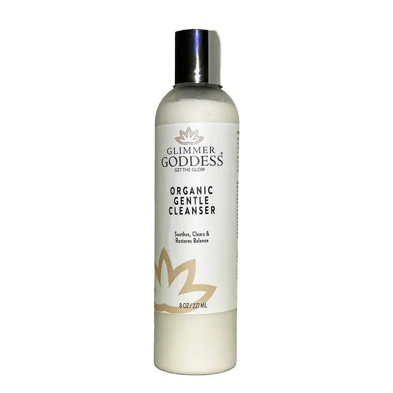 Organic Gentle Cleanser For Sensitive Skin with Sweet Almond Oil 8 fl oz