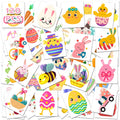 Easter Tattoos for Kids Easter Basket Stuffers Temporary Tattoos for KidsEgg Fillers Stickers for Boys and GirlsKids Easter Gifts Goodie Bag Fillers for Teens - Easter Games Crafts Party Favors