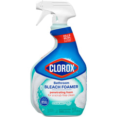 Clorox Disinfecting Bathroom Foamer with Bleach Original Household Essentials 30 Ounce Spray Bottle (Package May Vary)