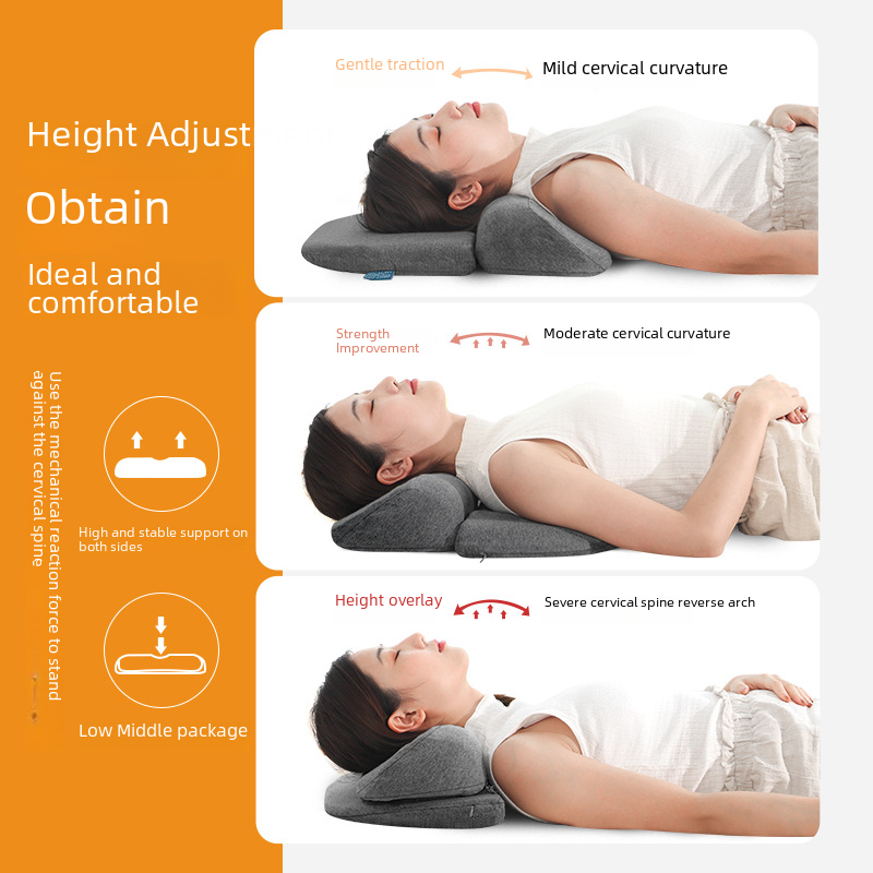 Memory Foam Neck Pillow for Cervical Support