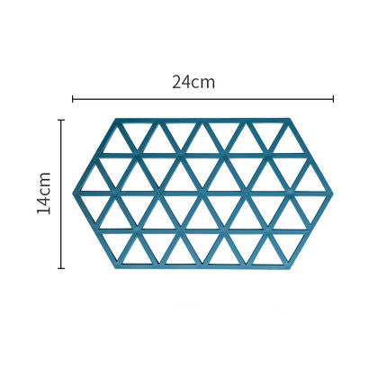 Nordic High-Temperature Hexagonal Table Mats (Set)