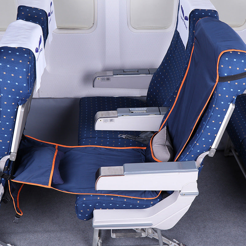 Travel Comfort Set: Inflatable Footrest & Neck Pillow