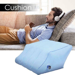 2-in-1 Portable Inflatable Leg and Knee Wedge Pillow