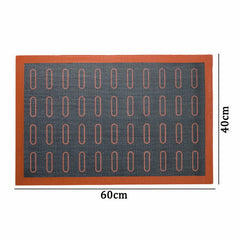 Perforated Non-Stick Silicone Baking Mat 30x40cm