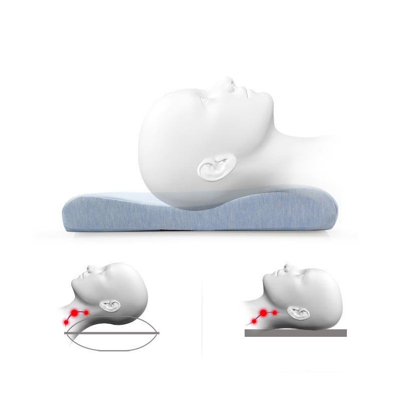 Memory Foam Neck Support Pillow for Kids