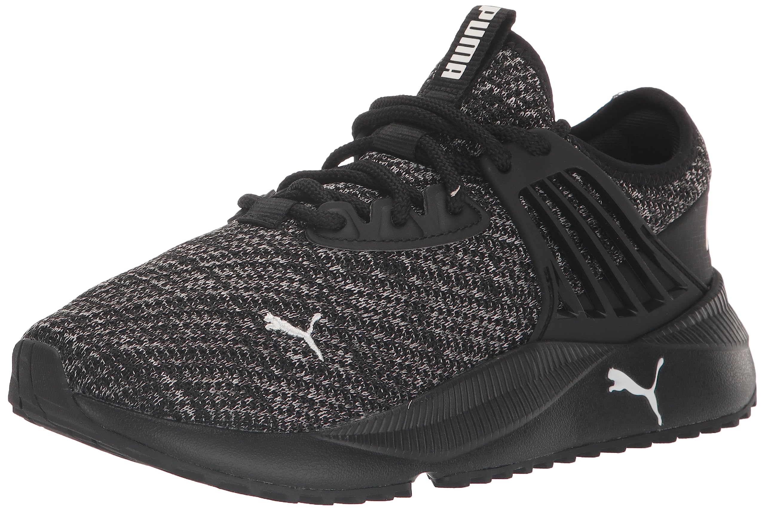 PUMA Mens Sneaker Black White 9