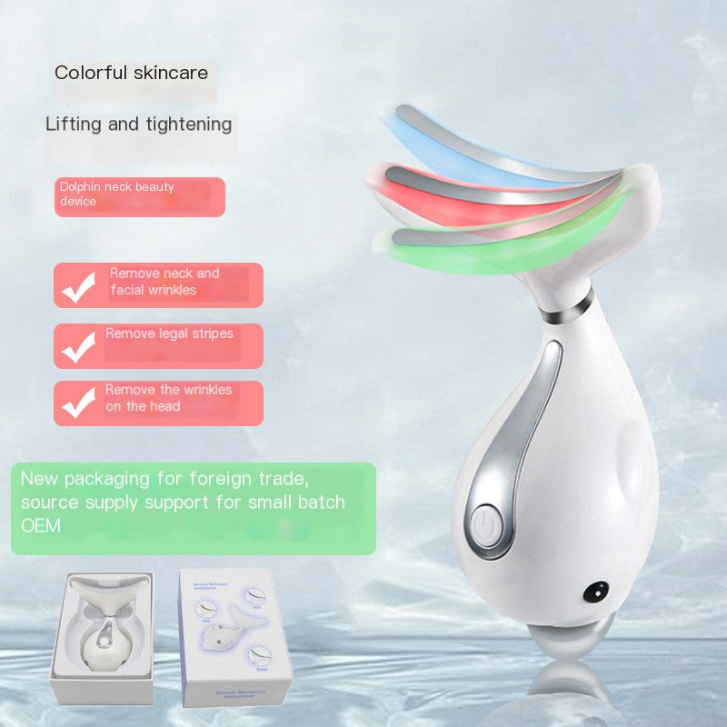 Dolphin Neck Care Device for Wrinkle Reduction and Lifting