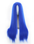 New Black Middle-Part Long Straight Women's Wig