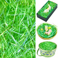 JOYIN 12 oz Easter Grass Green Plastic Craft Shred for Easter Basket Filling DIY Easter Gift Packaging Easter Party Favors Decoration Easter Egg Hunt
